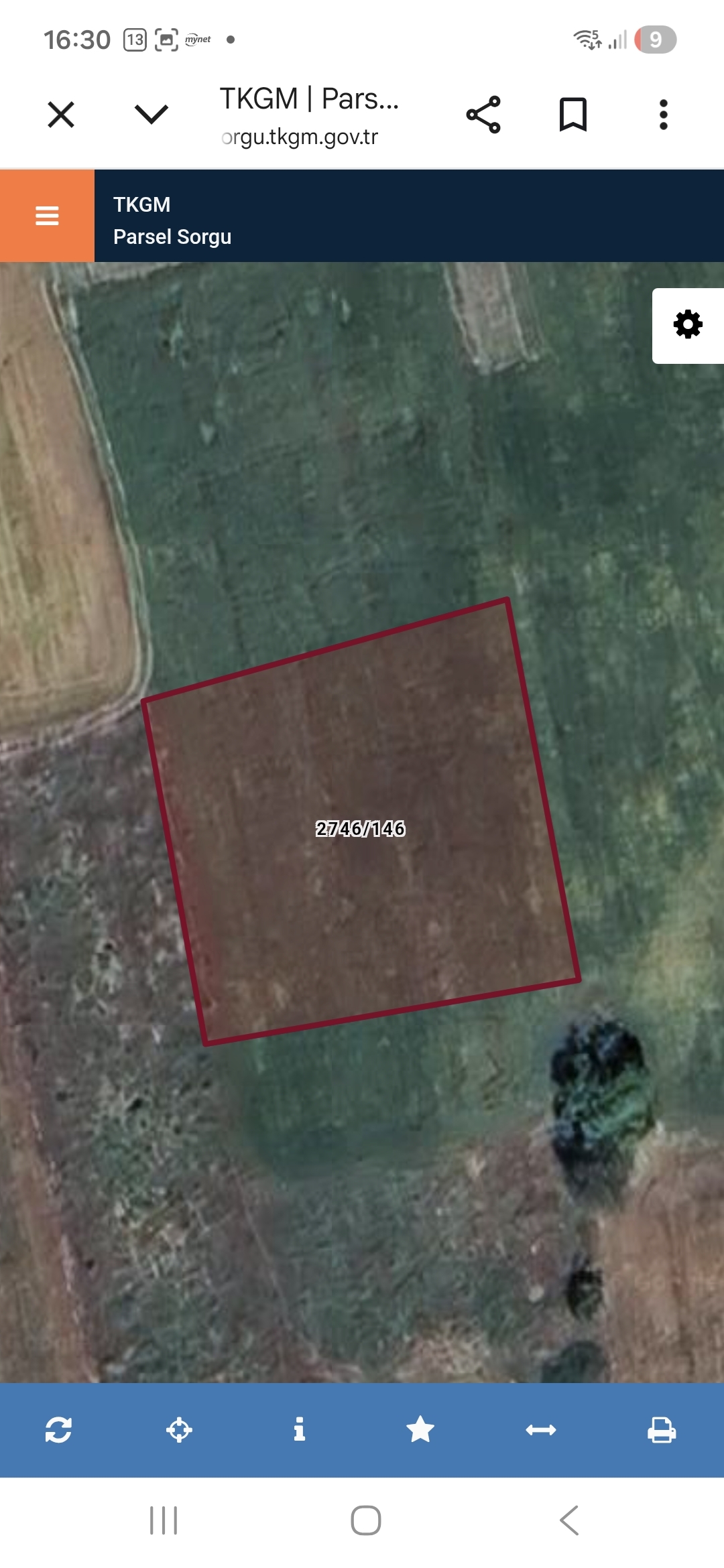 Sarıcalar'da 2004 m2 yatırımlık arsa.İmar sonrası villa imkanı